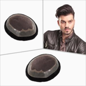 Premium Men's Hair Replacement System - Ultra-Thin Breathable Toupee